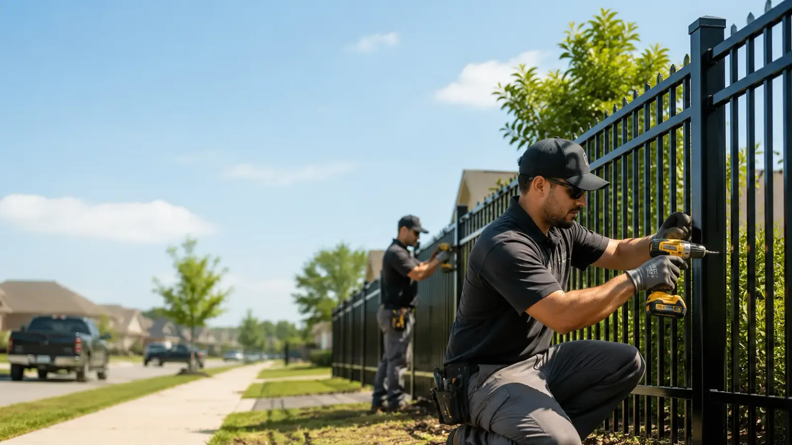 Metal Fence Installation in Oceana, WV